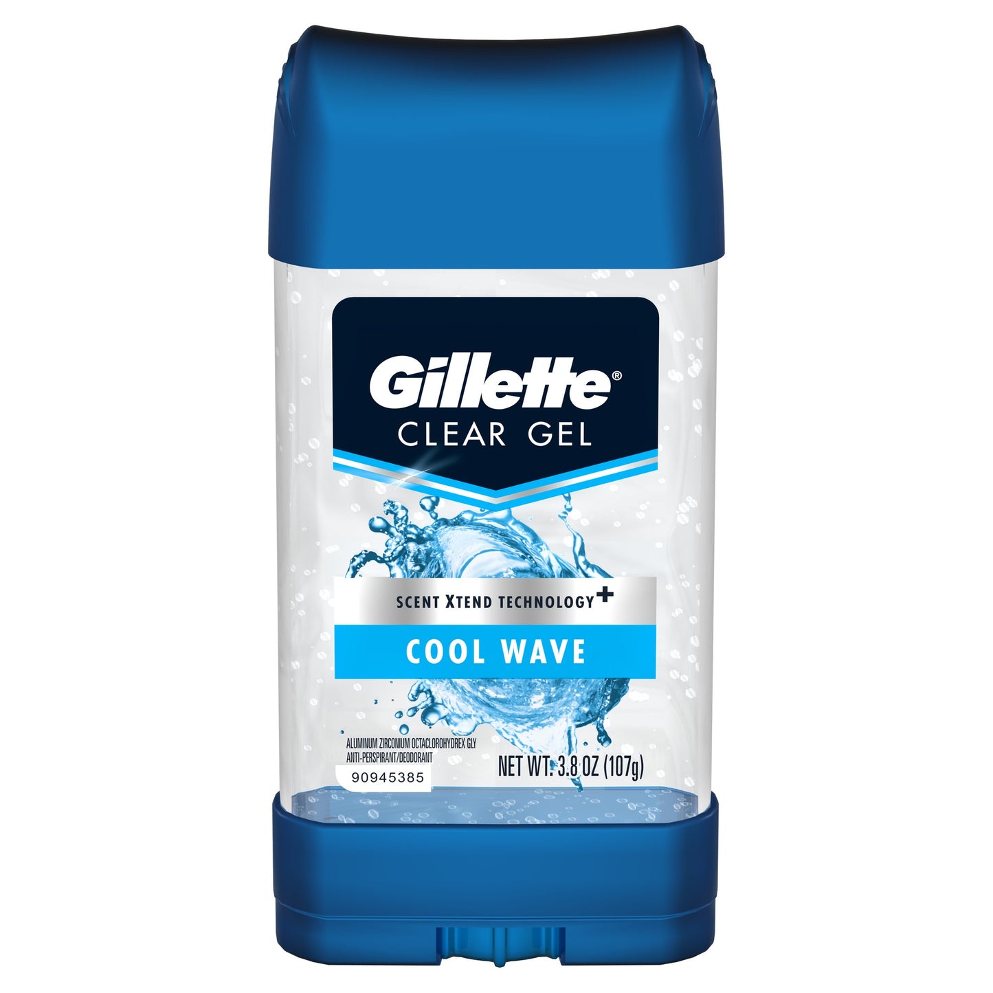 Gillette Clear Gel, Cool Wave, 4 Oz - Bellso