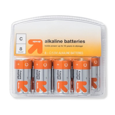 C Batteries - 8ct - up&up - Bellso