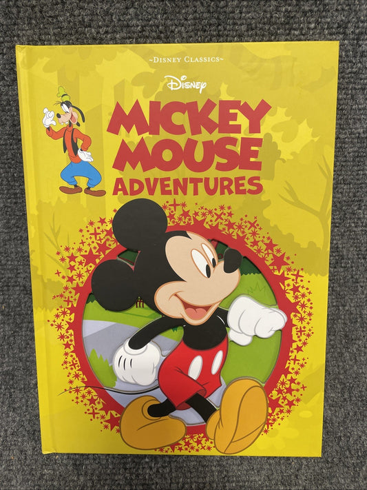 Disney Mickey Mouse Adventures - (Disney Die-Cut Classics) by Editors of Studio Fun International (Hardcover) - Bellso