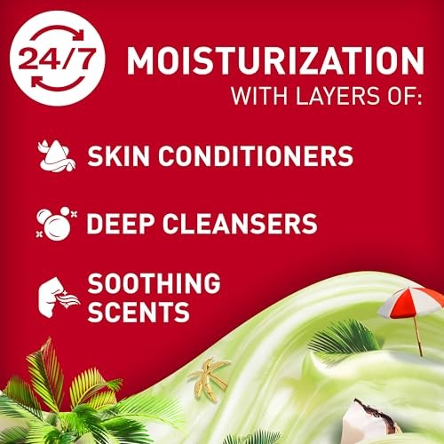 Old Spice Super Hydration Men S Body Wash Fiji with Palm Tree and Coconut 24/7 Renewing Moisture 20g - Bellso