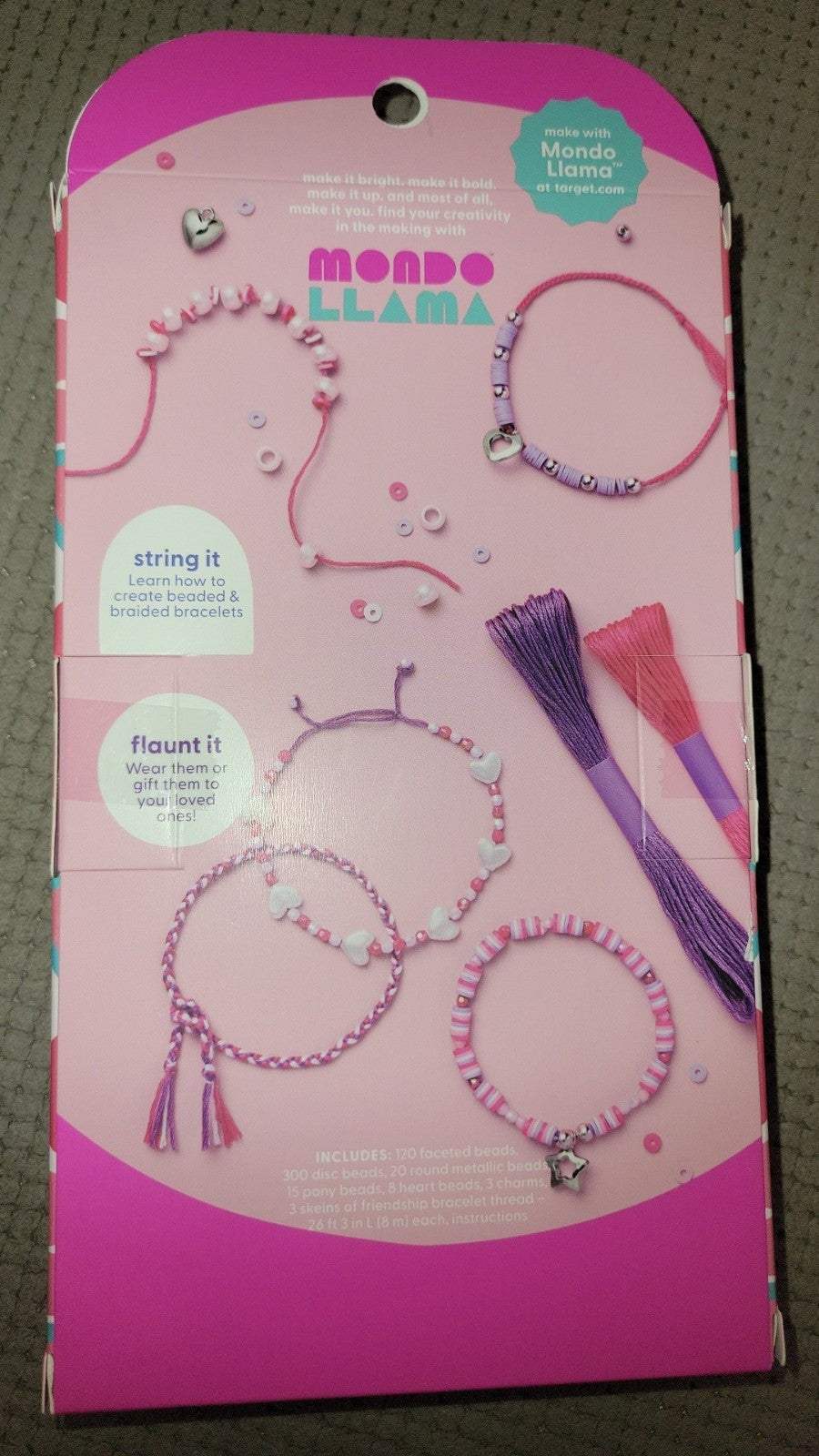 New Craft Beaded Bracelet Kit - Mondo Llama. Beading & Jewelry Making Kits....