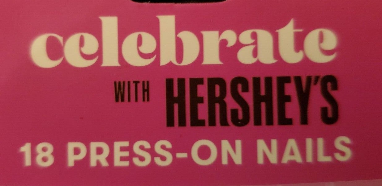HERSHEY'S Press-on-Nails - 18pc - Bellso