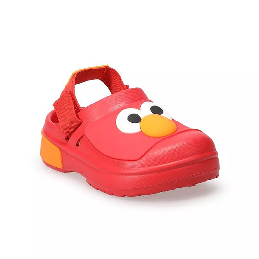 Elmo Toddler Boys' Comfort Slides, Toddler Boy's, Size: 8 T, Red - Bellso