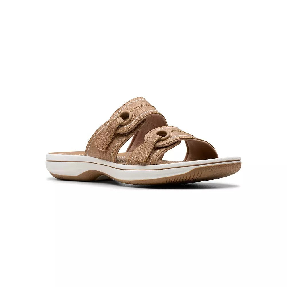 Clarks Breeze Maye Women's Sandals Warm Beige Synthetic : 9 B - Medium - Bellso