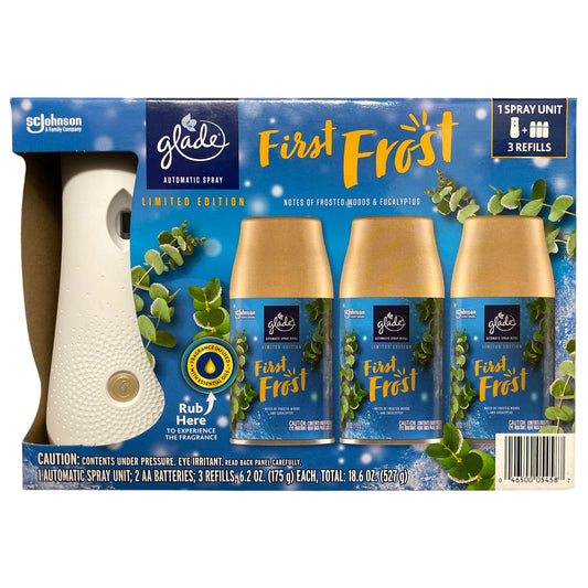 Glade Automatic Spray Air Freshener, 1 Spray Unit + 3 Refills - Bellso
