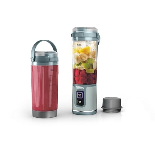 Ninja Blast Portable Blender & Accessories, Cordless, 18oz. Vessel, Personal Blender for Shakes & Smoothies, Leakproof Lid & Sip Spout, USB-C Cord, Di - Bellso