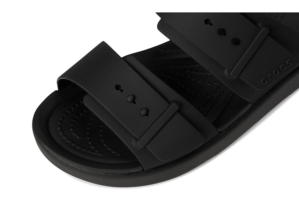 Crocs Brooklyn Buckle Low Low; Black, W6