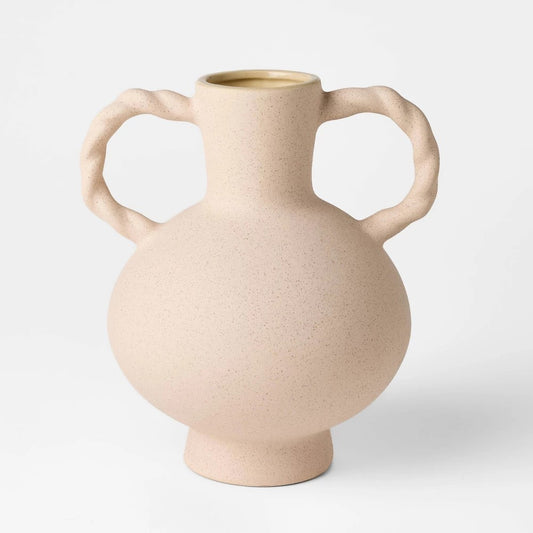 Twisted Handle Ceramic Vase - Threshold™ Designed with Studio McGee
