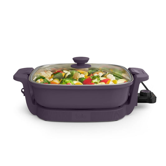 Bella Make and Take Electric Skillet Plum - Bellso