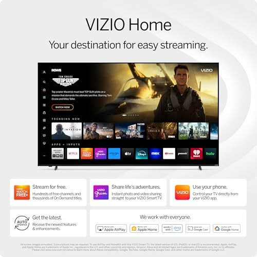 Vizio VQD50M 50 Inch Class Quantum 4K QLED UHD HDR Smart TV - Bellso