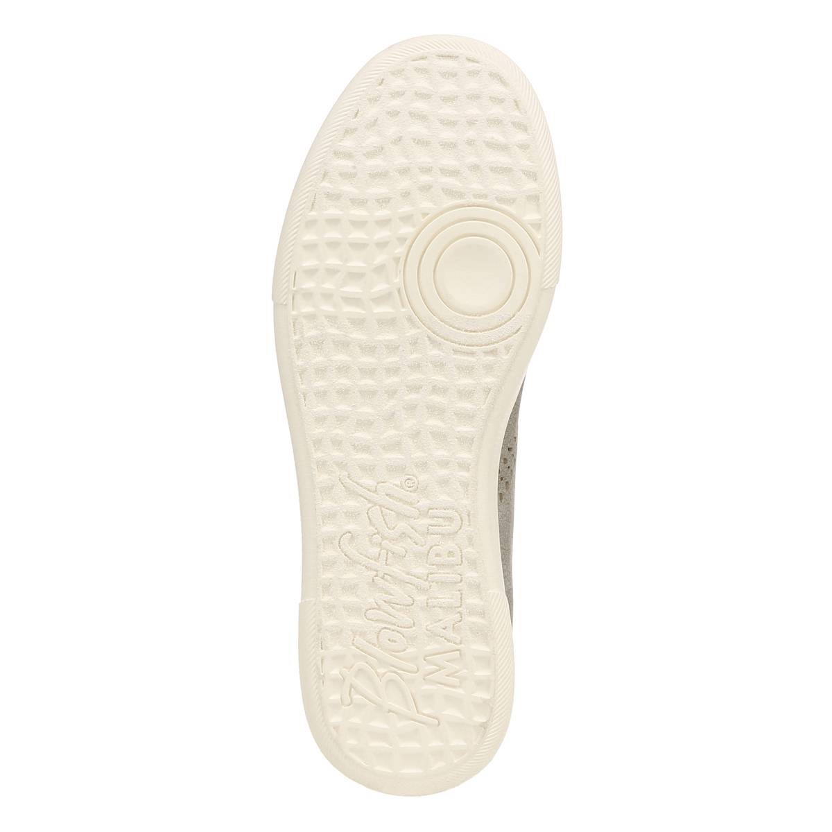 Blowfish Malibu Women's Tanner Low Profile Lace up Sneakers - White Faux Leather Size 9 M - Bellso