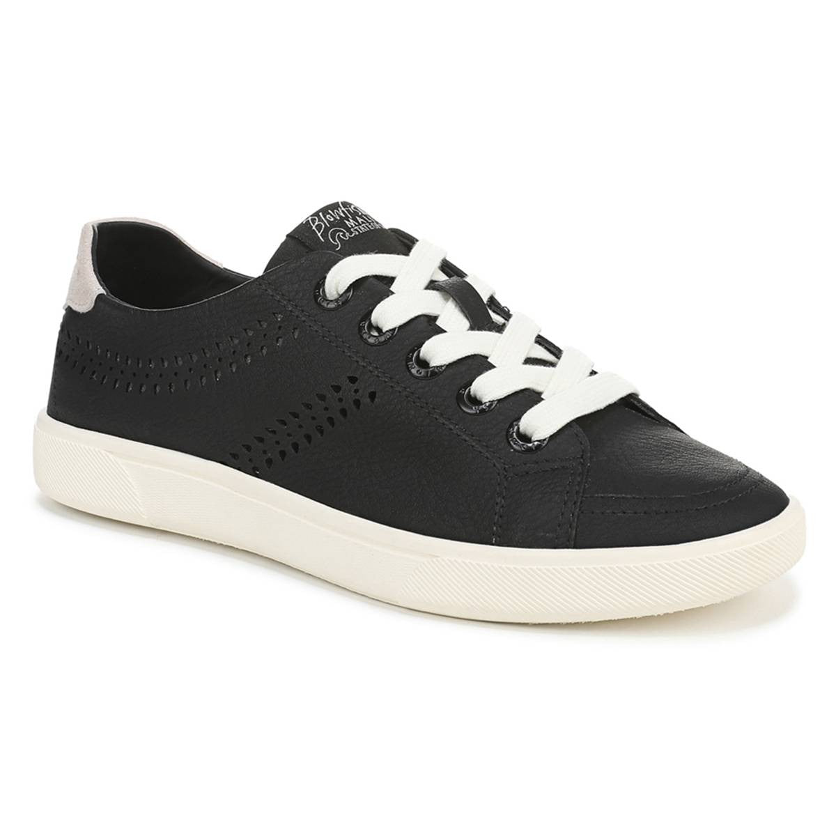 Blowfish Malibu Women's Tanner Low Profile Lace up Sneakers - White Faux Leather Size 9 M - Bellso