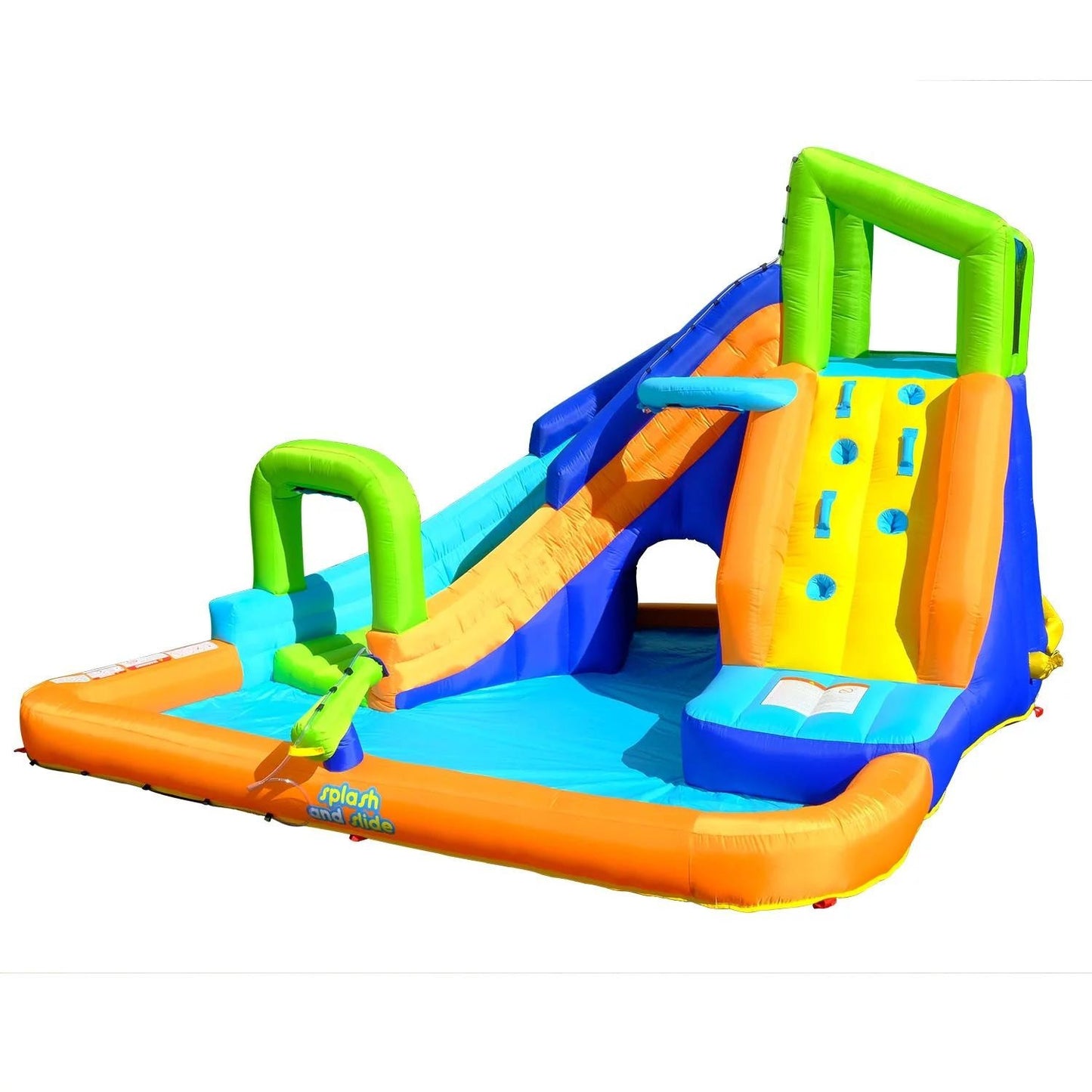 My 1st Water Slide Splash and Slide with Tunnel and Water Arch - Bellso