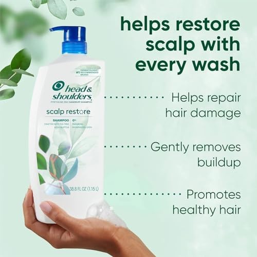 Head & Shoulders Scalp Restore Shampoo, 38.8 Fluid Ounce - Bellso