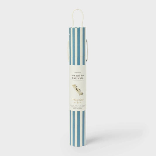 Oversized Citronella Sun Salt Sea Scented Incense and Holder - Threshold™ - Bellso