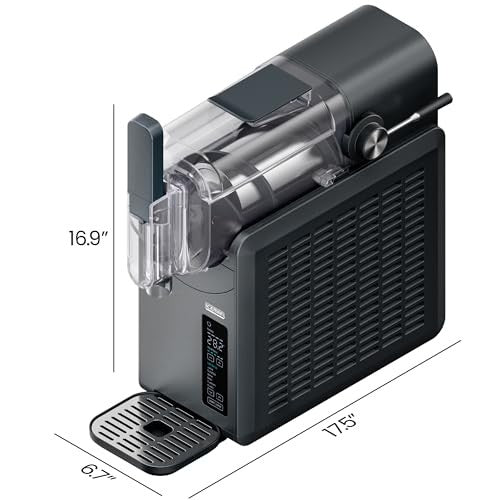 Iceman Slush-Ease 48 Oz. Slushy Maker with Customizable Thickness - Black New