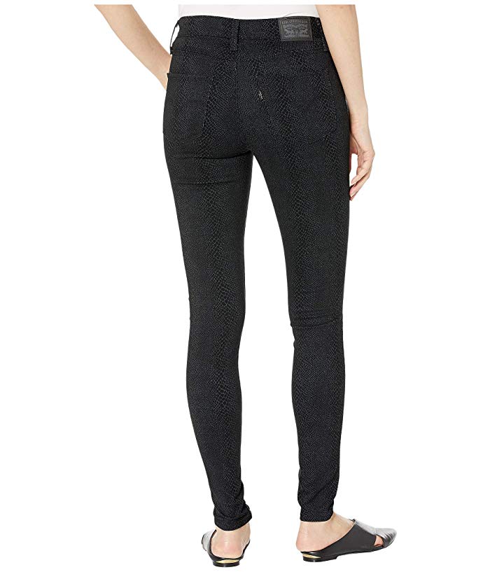 Levi's Women's 720 Python-Print High-Rise Super Skinny Jeans - 25 - Bellso