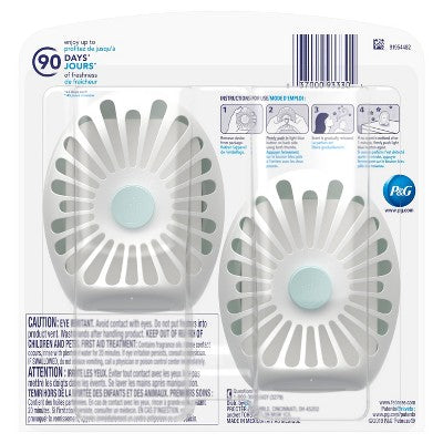 Febreze® Small Spaces Air Fresheners, Linen Sky™, 0.5 Oz, Pack of 2 Air Fresheners - Bellso