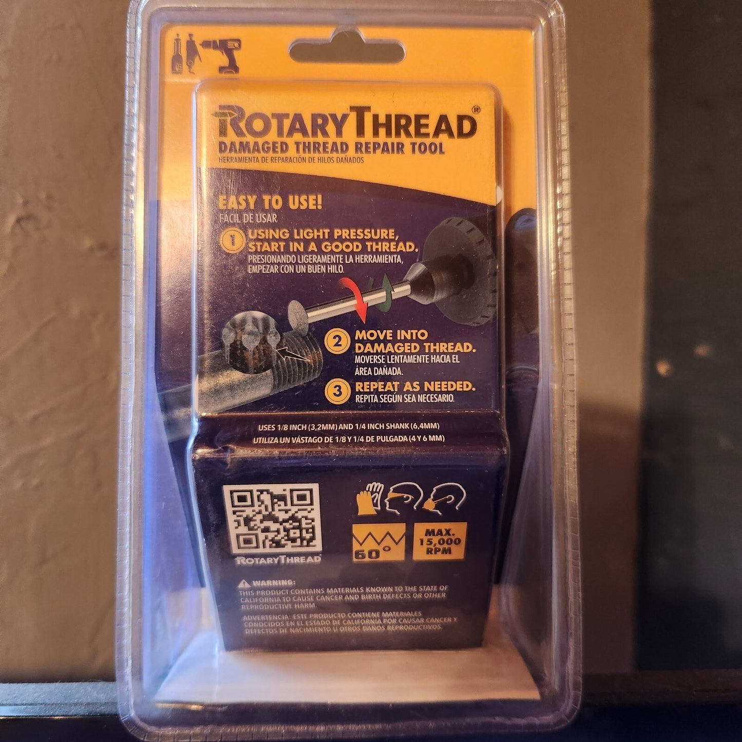 RotaryThread DAMAGED THREAD REPAIR TOOL-Repair Any Thread in Seconds! - Bellso