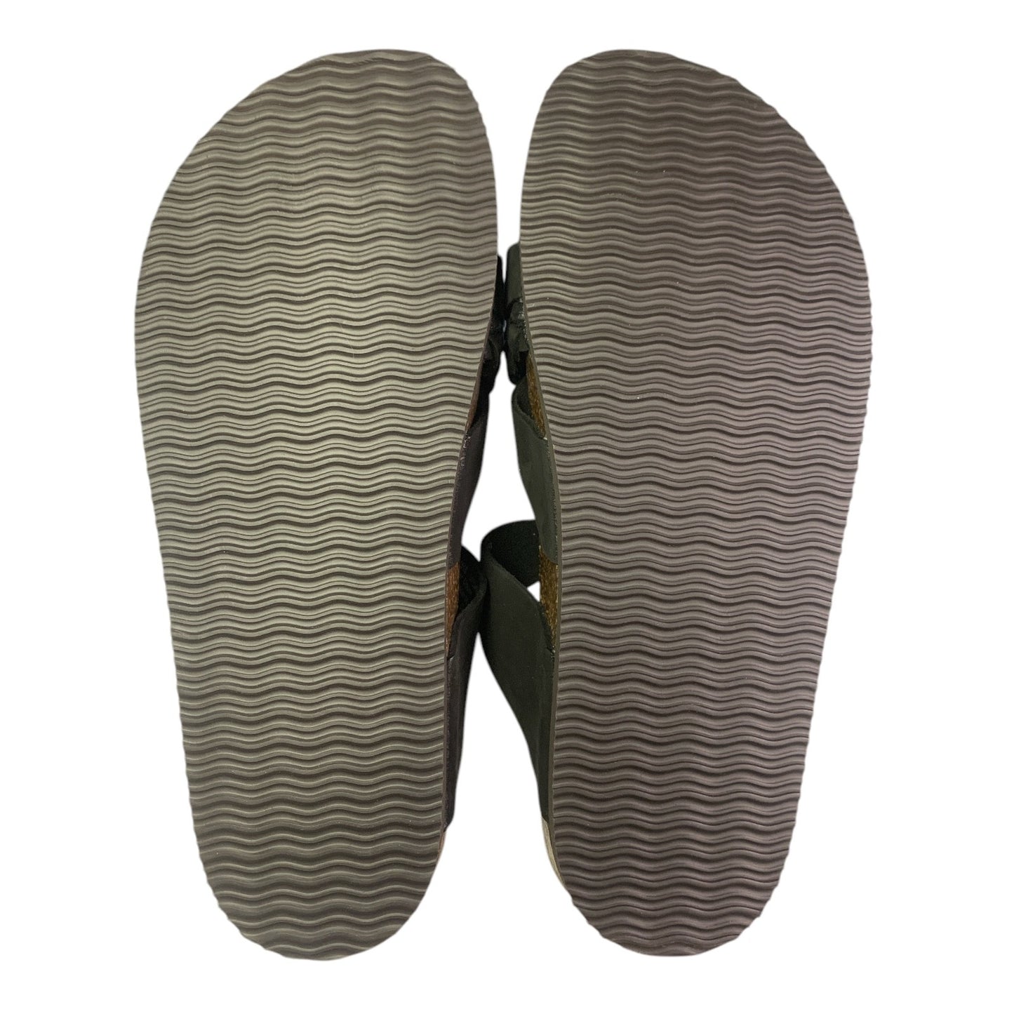 Mountain Sole Women's Slip-on Comfort Sandal with Braided Leather Upper