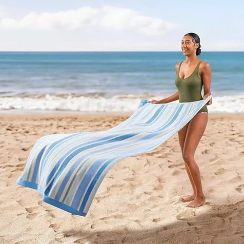 MEMBER'S MARK Oversized Beach Towels, Sand-Resistant, 40 X 72 Inches - Bellso