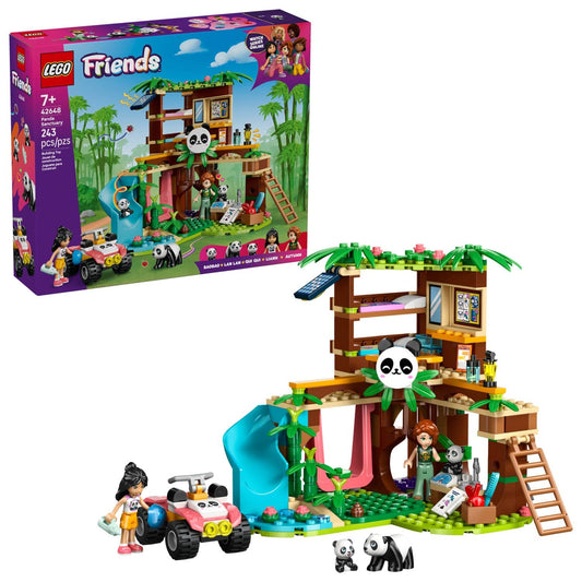 LEGO Friends Panda Sanctuary Animal Care Building Set Toy