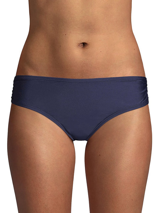 Calvin Klein Womens Ruched Bikini Swim Bottom Separates Black XS - Bellso