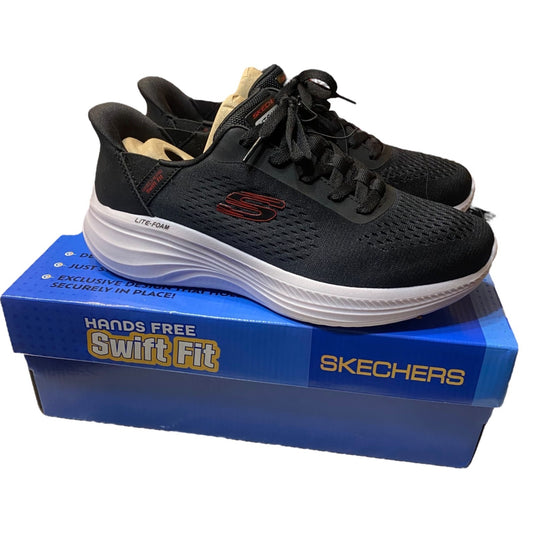 SKECHERS Mens 9.5 Verse Athletic Shoes SWIFT FIT Hands Free Slip on Sneakers NEW