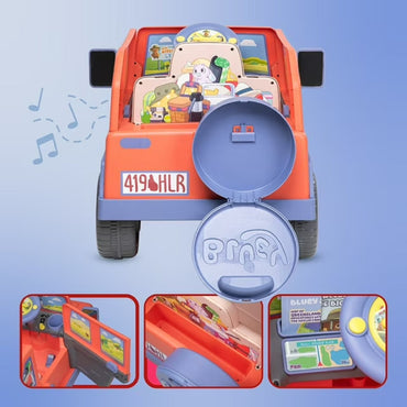 Bluey Heeler Family Vehicle 12-Volt Battery Powered Ride-on