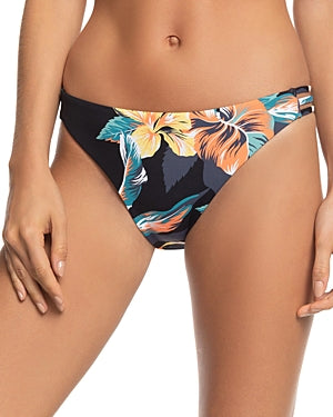 Roxy Womens Juniors Full Coverage Stretch Bikini Swim Bottom S - Bellso