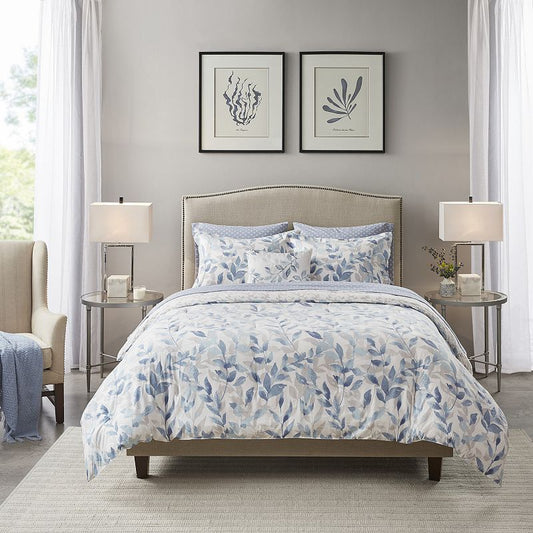 Madison Park Sofia Reversible Complete Bedding Set King - All - Bellso