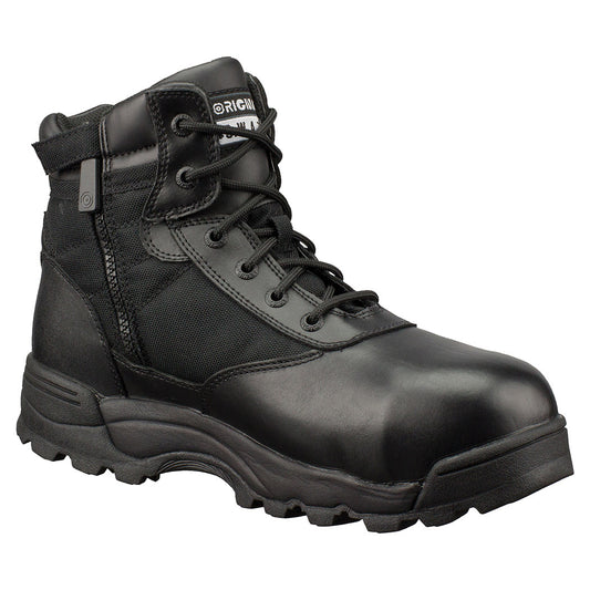 Original S.W.a.T. Classic 6 Side Zip Waterproof Safety Toe (Black) Shoes 12 M - Bellso