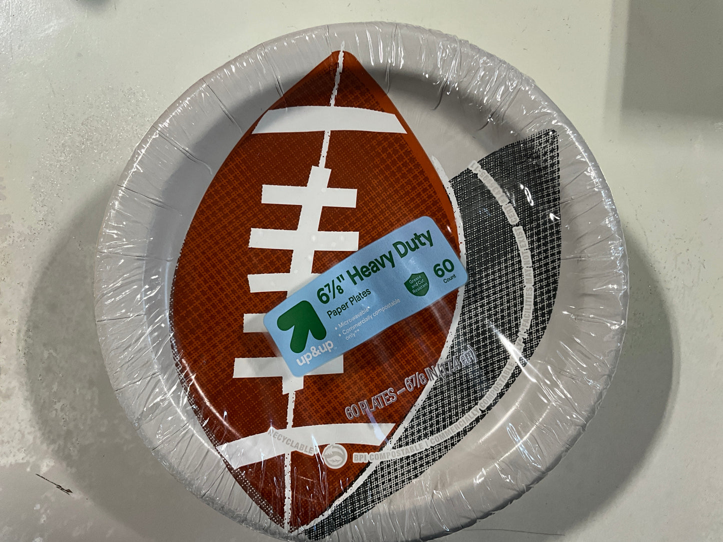 6 7/8” Heavy Duty Paper Plate 60ct