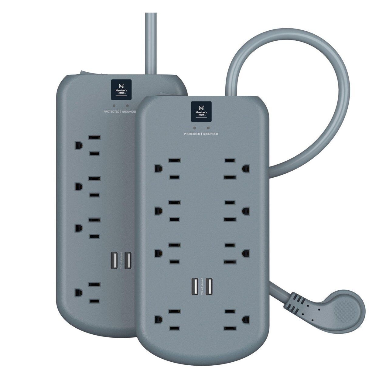 Members Mark Surge Protector Bundle With Usb - Bellso