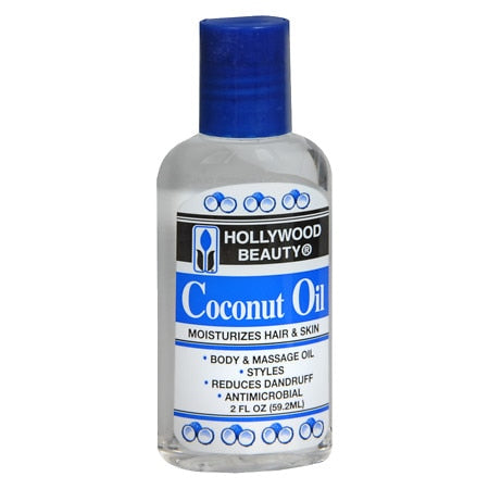 Hollywood Beauty Coconut Oil for Hair & Skin - 2 Fl Oz - Bellso