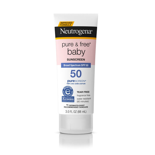 Neutrogena Pure & Free Baby Sunscreen SPF 50 3 Oz by Neutrogena - Bellso