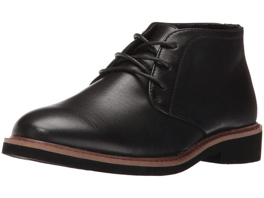 Deer Stags Ballard Boy's Chukka Boots, Size: 7, Black - Bellso