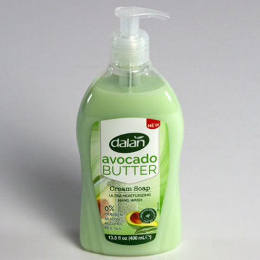 Liquid Hand Soap with Pump Avocado Butter 13.5 Oz. - Bellso