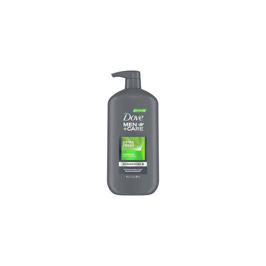 Dove Men+Care Extra Fresh Body and Face Wash for Fresh, Healthy-Feeling Skin, 30 OZ