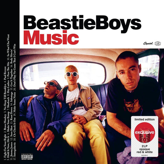Beastie Boys - Beastie Boys Music Exclusive Red & White Opaque Vinyl - Bellso