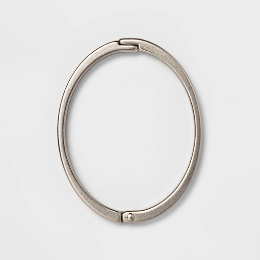 Rust Proof Oval Shower Ring Nickel - Threshold™ - Bellso