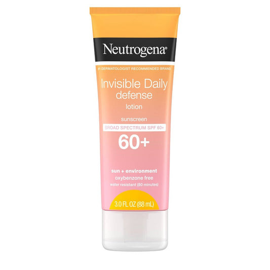 Neutrogena Invisible Daily Defense Sunscreen Lotion - SPF 60 - 3 Fl Oz - Bellso