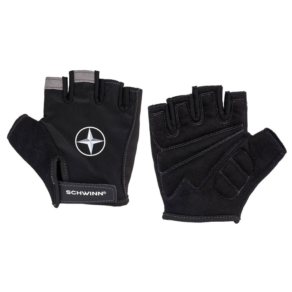 Schwinn Bike Half-Finger Gloves L/XL - Black - Bellso