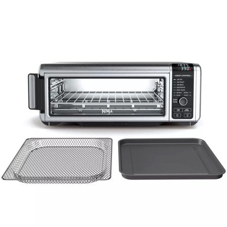 Ninja FT102A Foodi 9-in-1 Digital Air Fry Oven, Convection Oven, Toaster, Air Fryer, Flip-Away for Storage, 1800