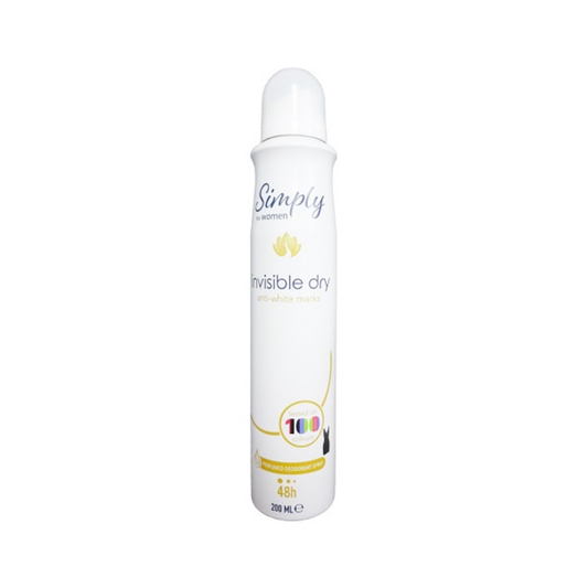 Simply Anti Persp Invisible Dry 200ml