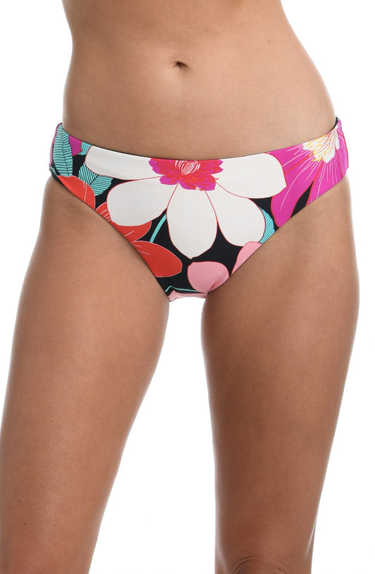 Womens Floral Reversible Swim Bottom Separates - Bellso