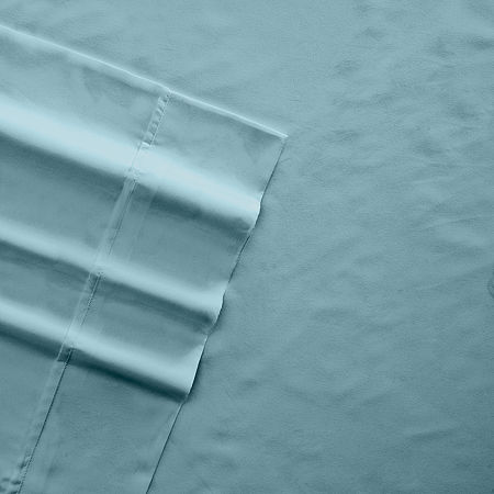 Ienjoy Home Solids in Style 6-Pc. Sheet Set, Queen - Ocean - Bellso