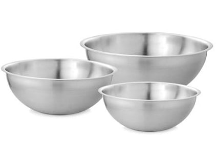 Member's Mark Stainless Steel Mixing Bowl Set (3 Piece) - Bellso