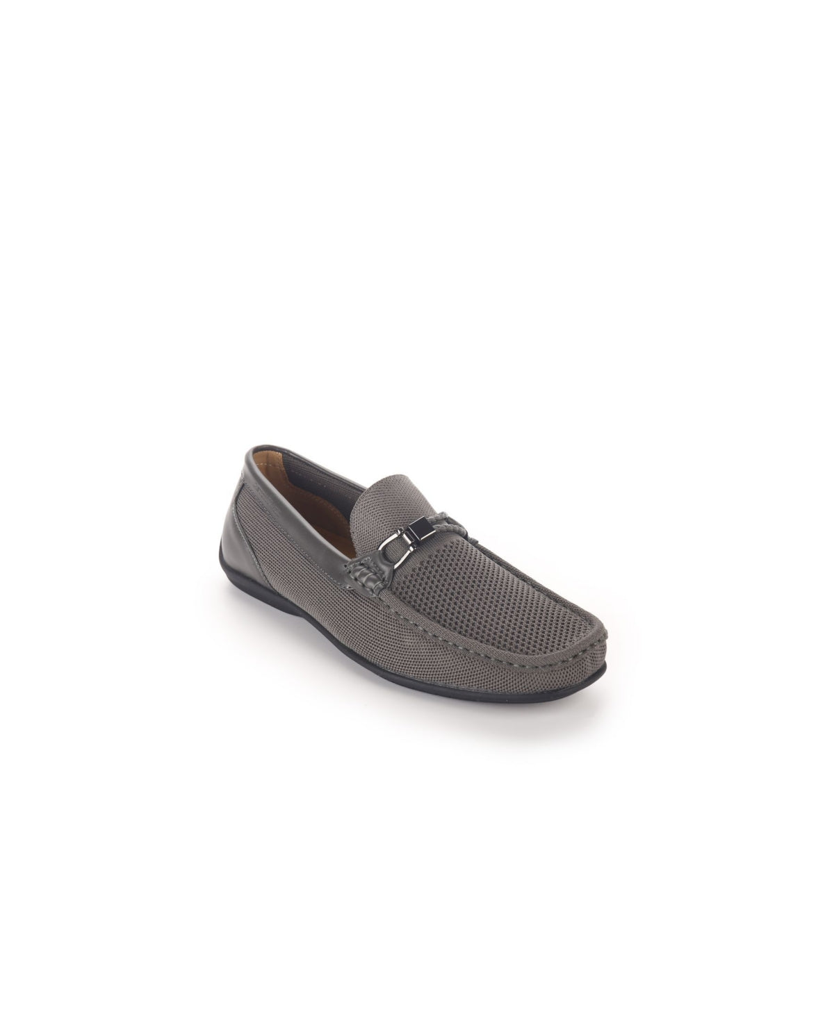Aston Marc Men's Knit Driving Shoe Loafers - Gray Size 10 - Bellso