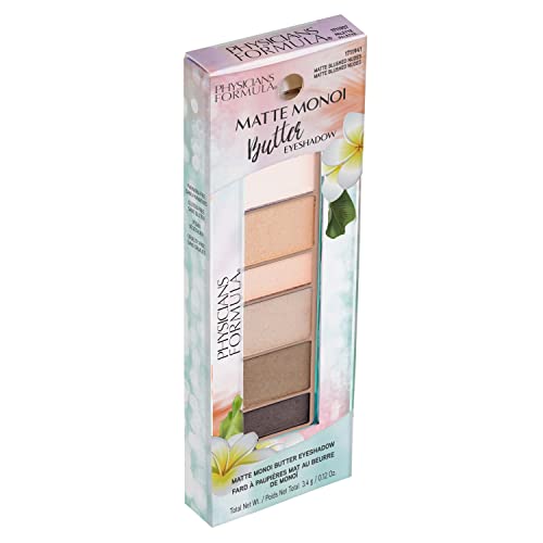 Physicians Formula Butter Matte Monoi Eyeshadow Palette with Matt Effect Shade Blushed Nudes 3,4 G - Bellso